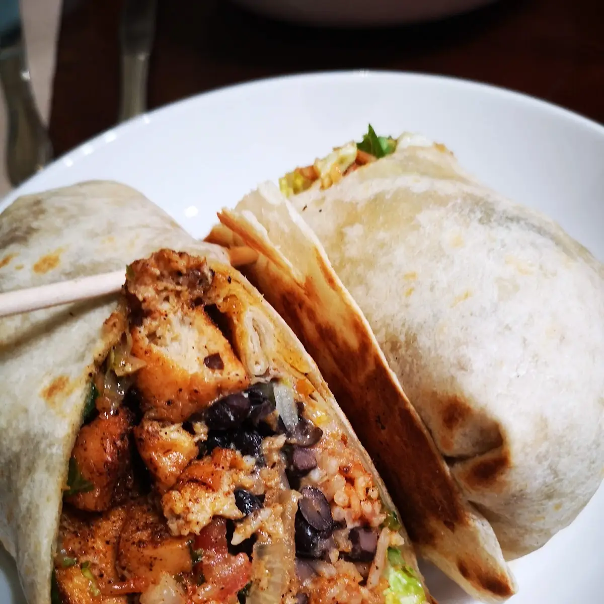 Rice & Bean Burrito