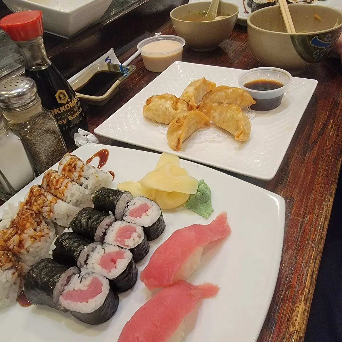 Assorted Sushi & Gyoza
