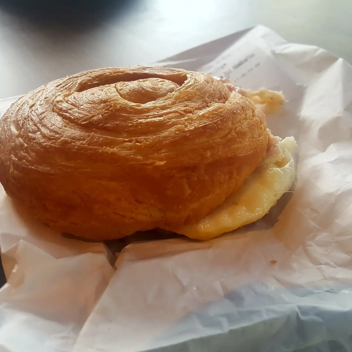 Ham Swiss and Egg