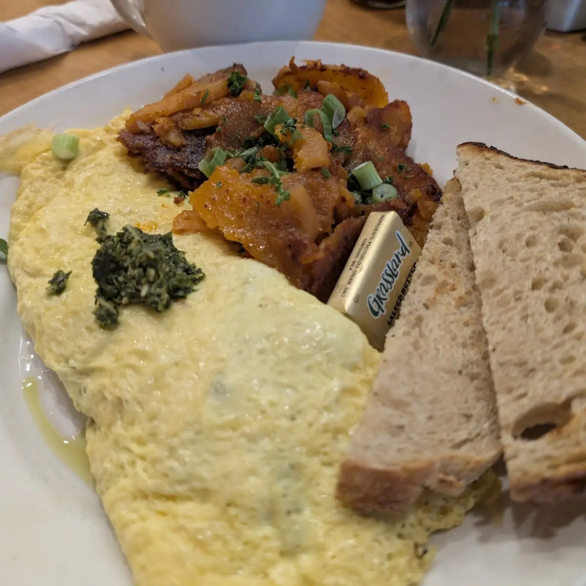 Ham & Gruyere Omelette