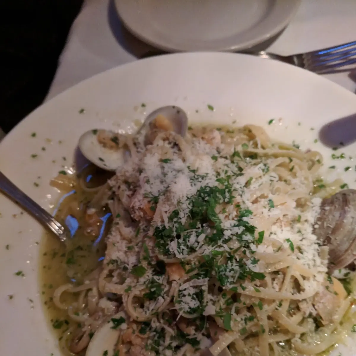 Linguini and Clam Sauce