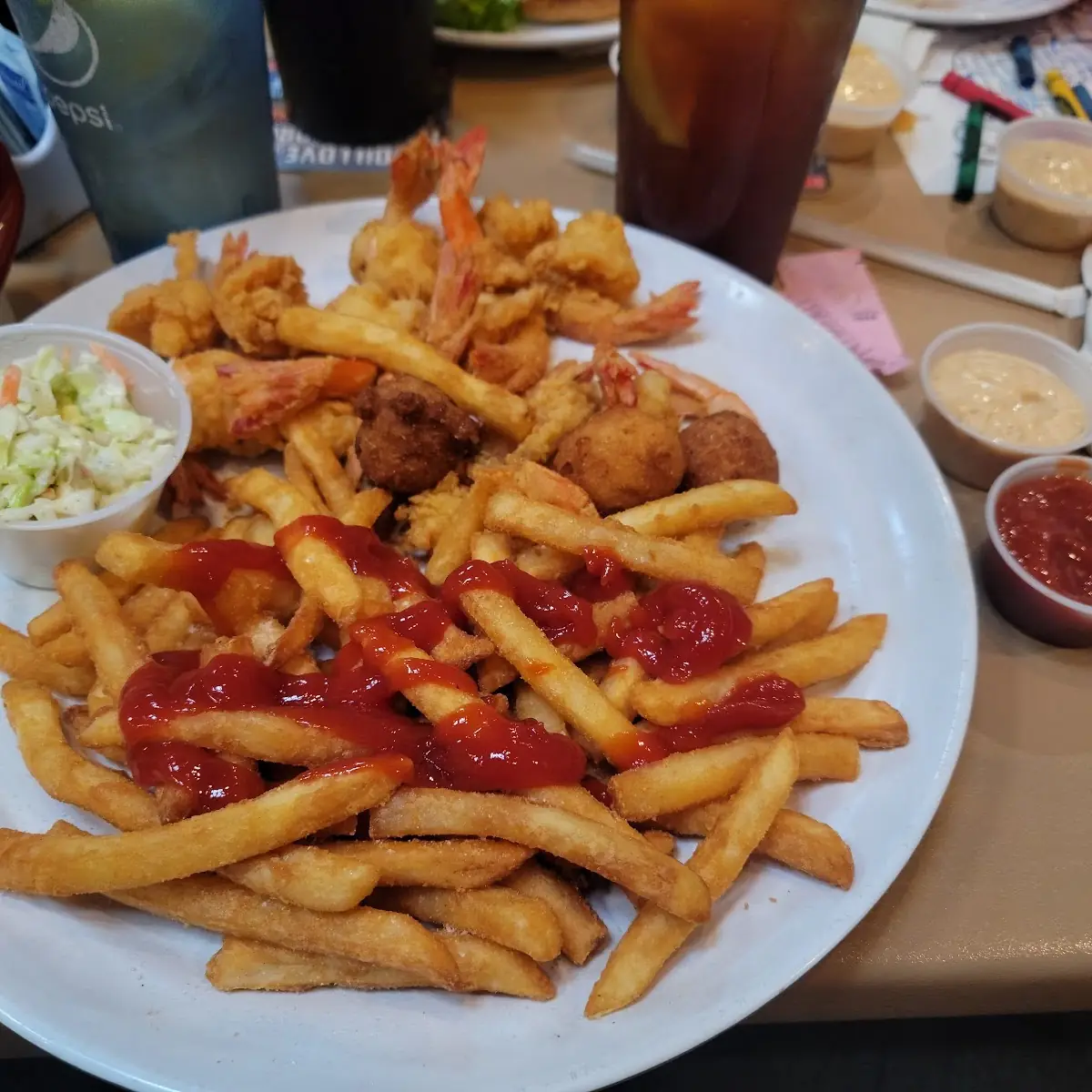 Fried Shrimp Platter