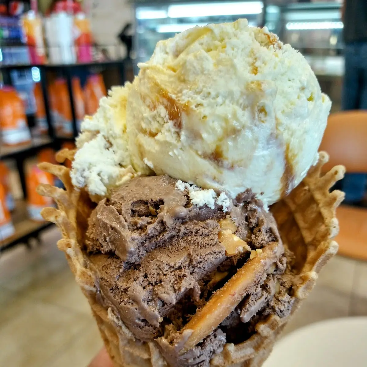 Fresh-Baked Waffle Cone