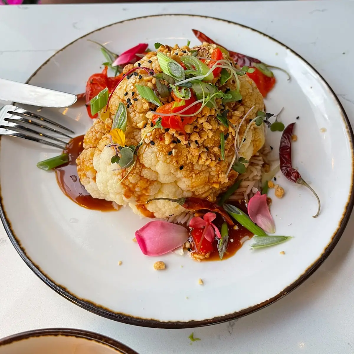 Macadamia Crusted Snapper