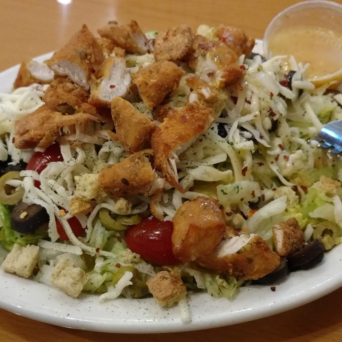 Crispy Chicken Salad