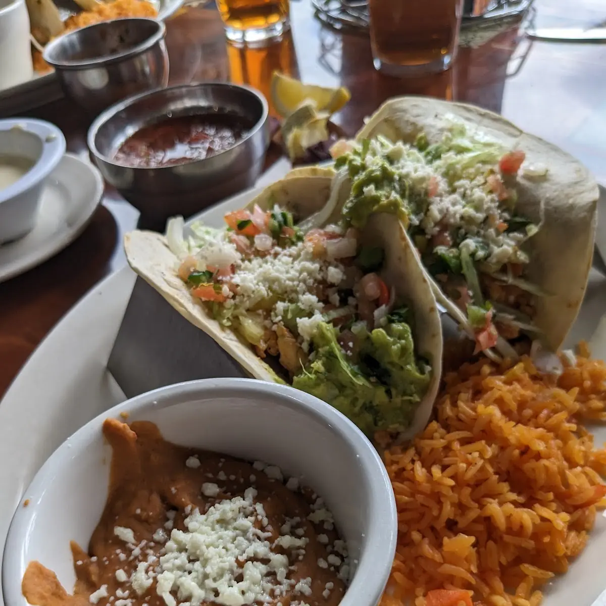 Grilled Chicken Tacos Lunch