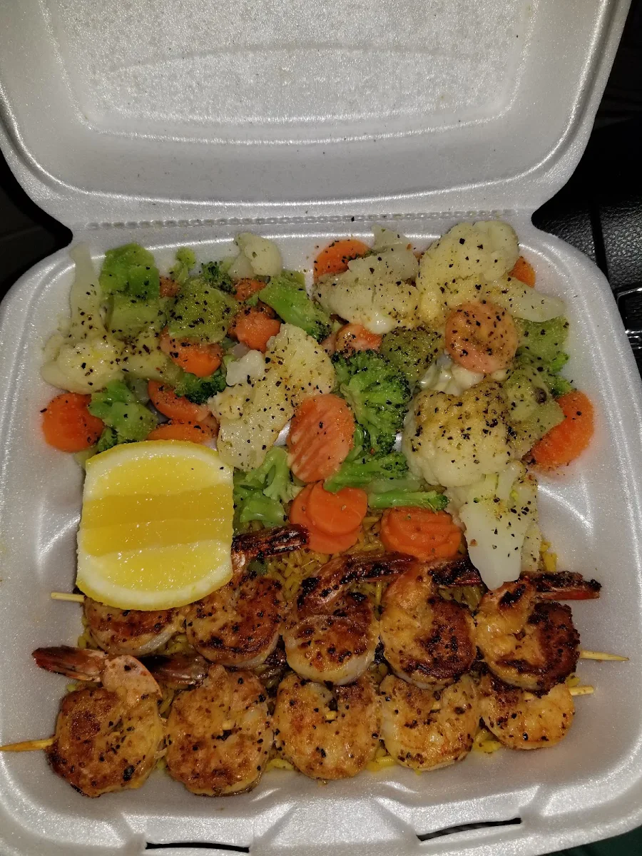 10pc Grilled Shrimp Skewers