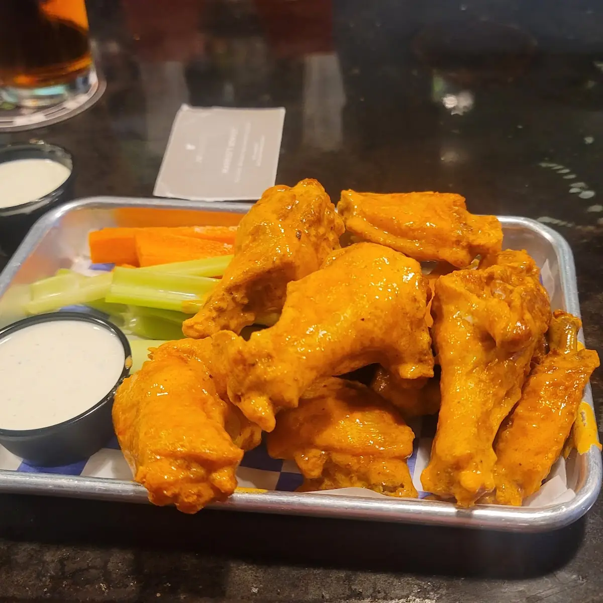 Buffalo Ranch Chicken Wings