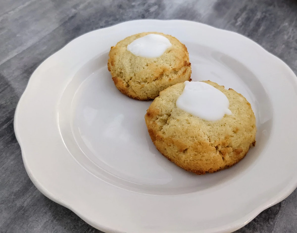 Keto Sugar Free Lemon Sugar Cookie