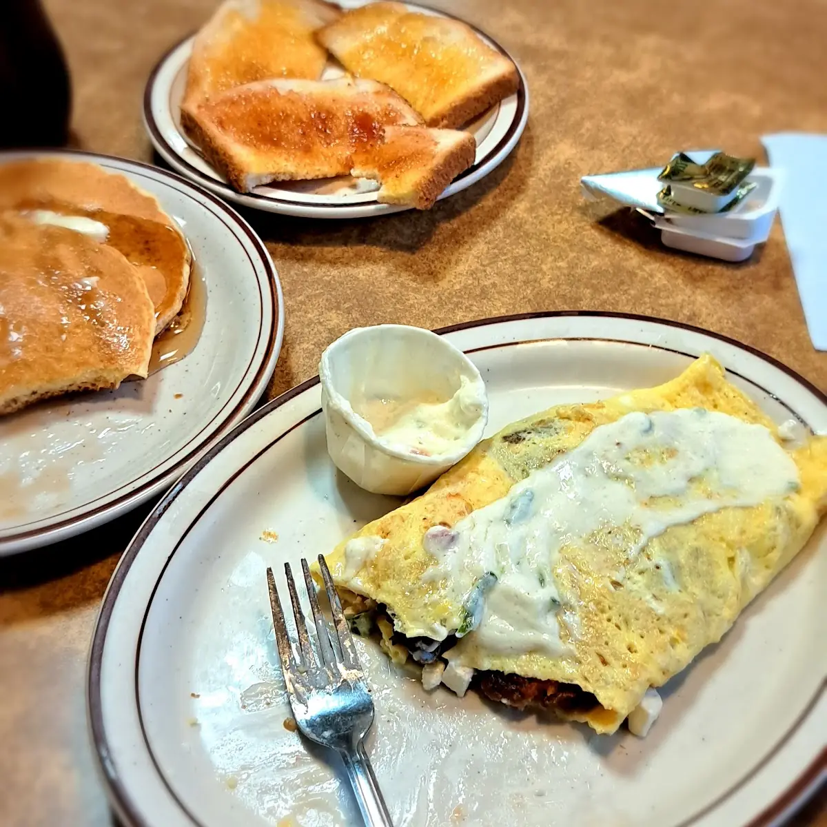 Pancakes and Toast