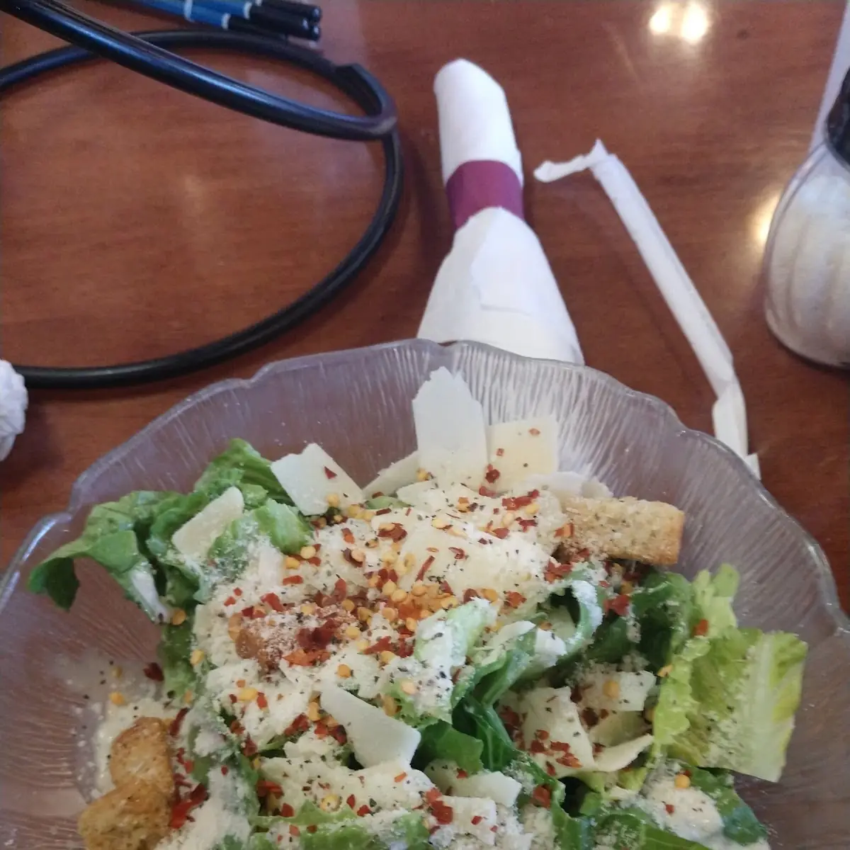 Spicy Caesar Salad