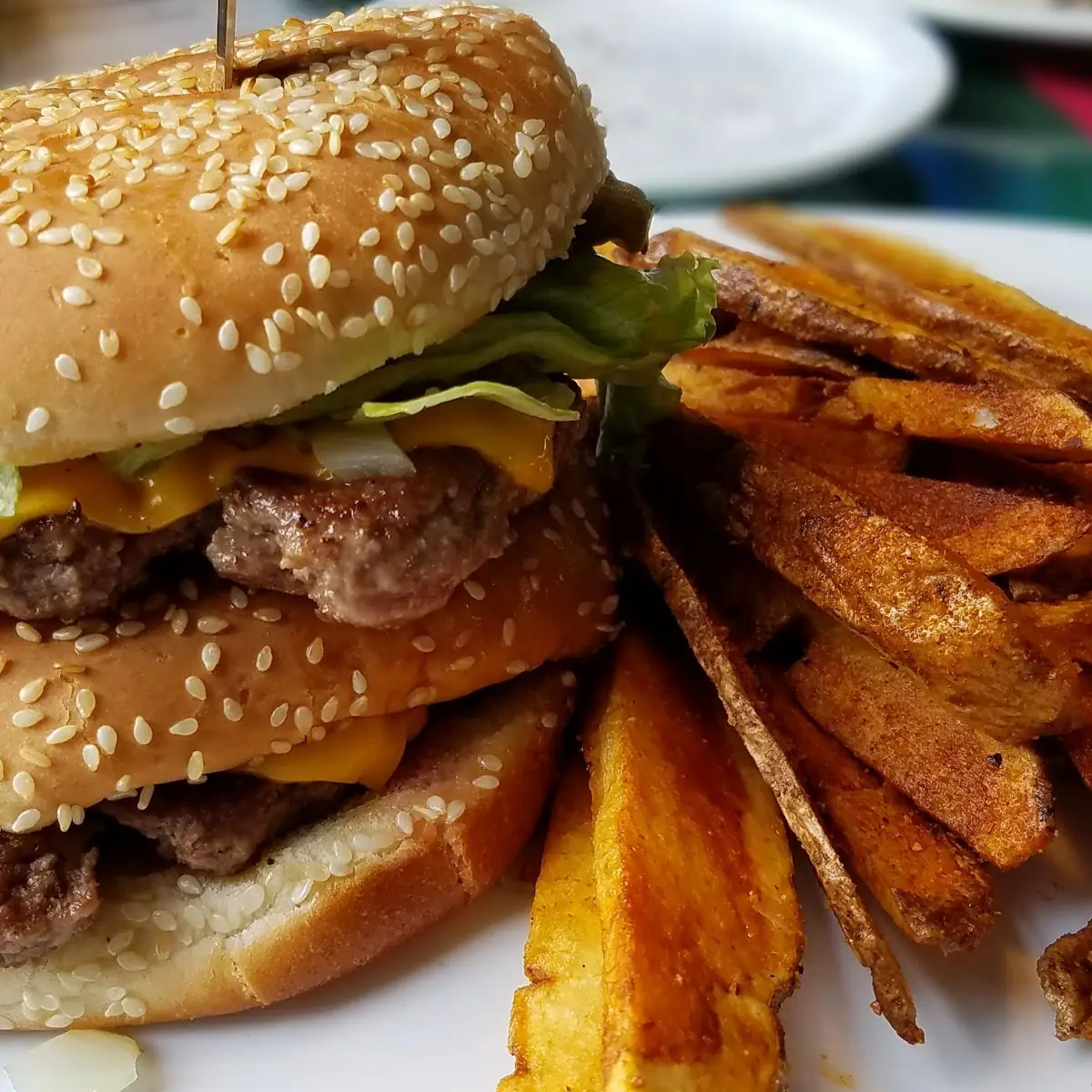 77 Hockey Sticks Burger