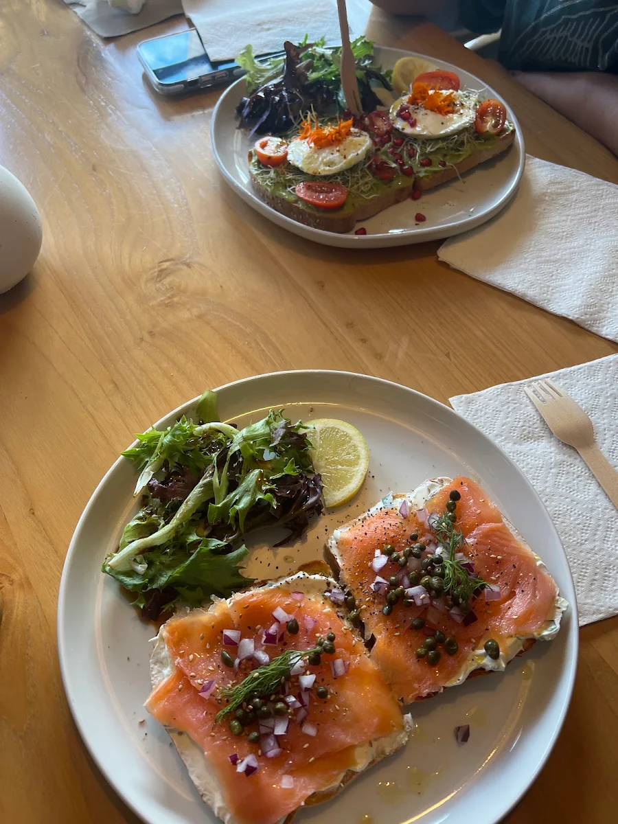 Smoked Salmon Toast