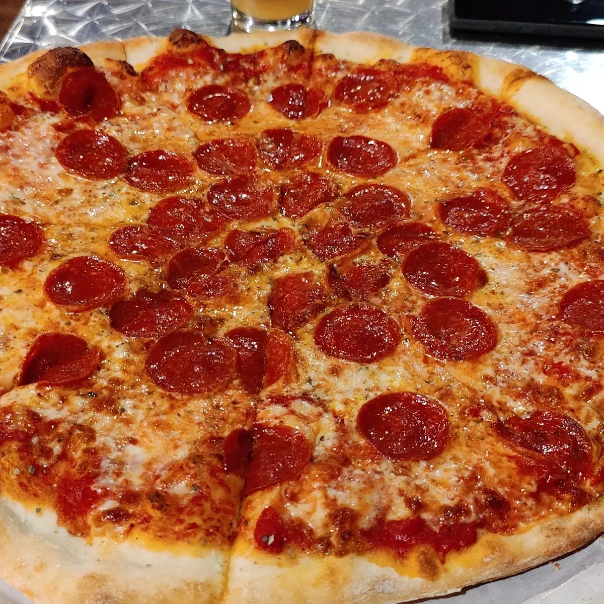 Pepperoni Pizza with Crisp Crust