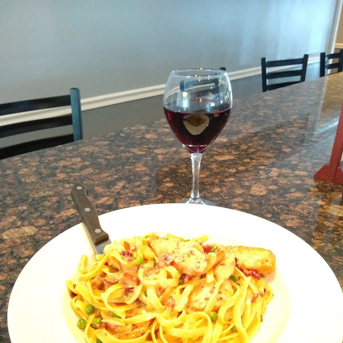 Tortellini Chicken Carbonara