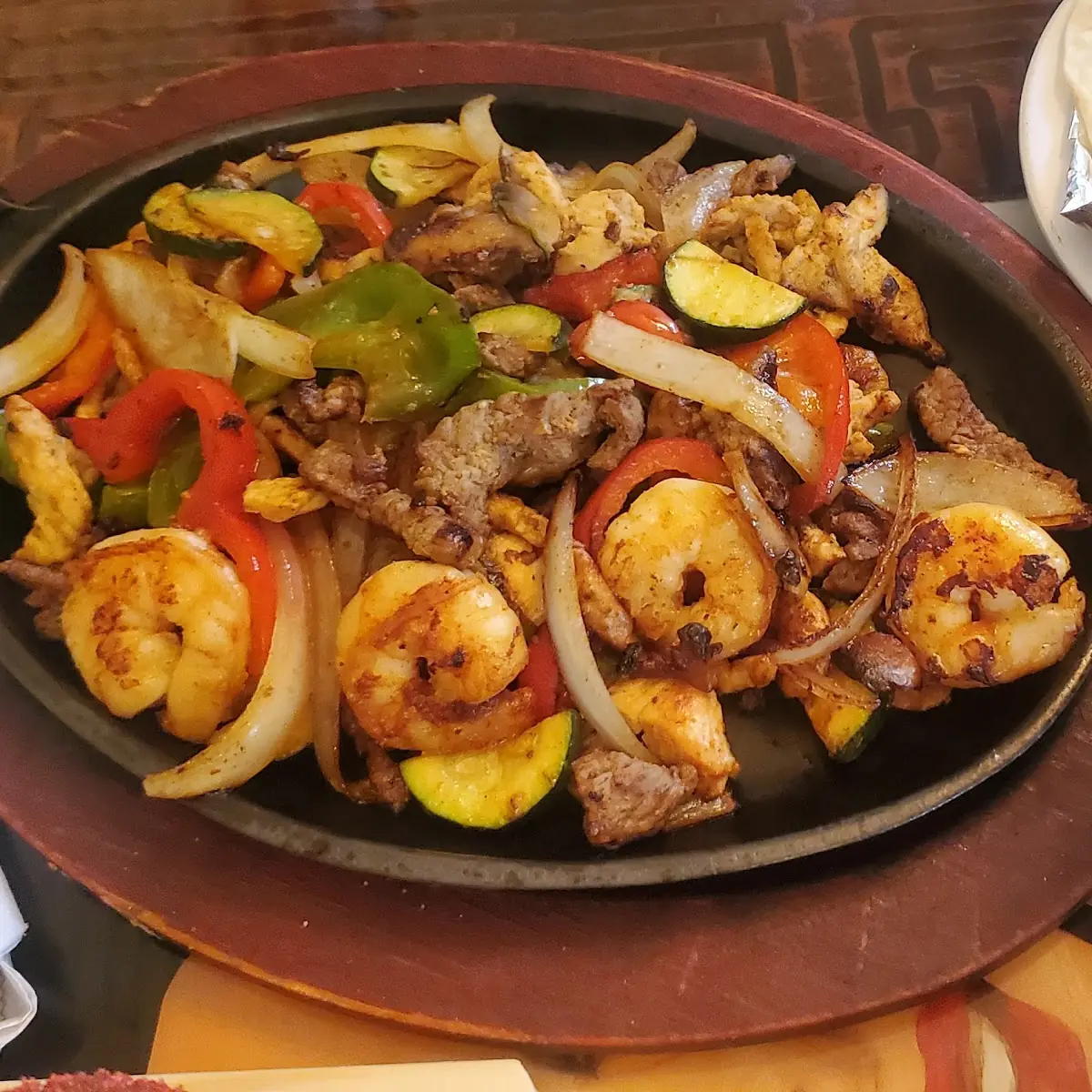 Shrimp Fajitas
