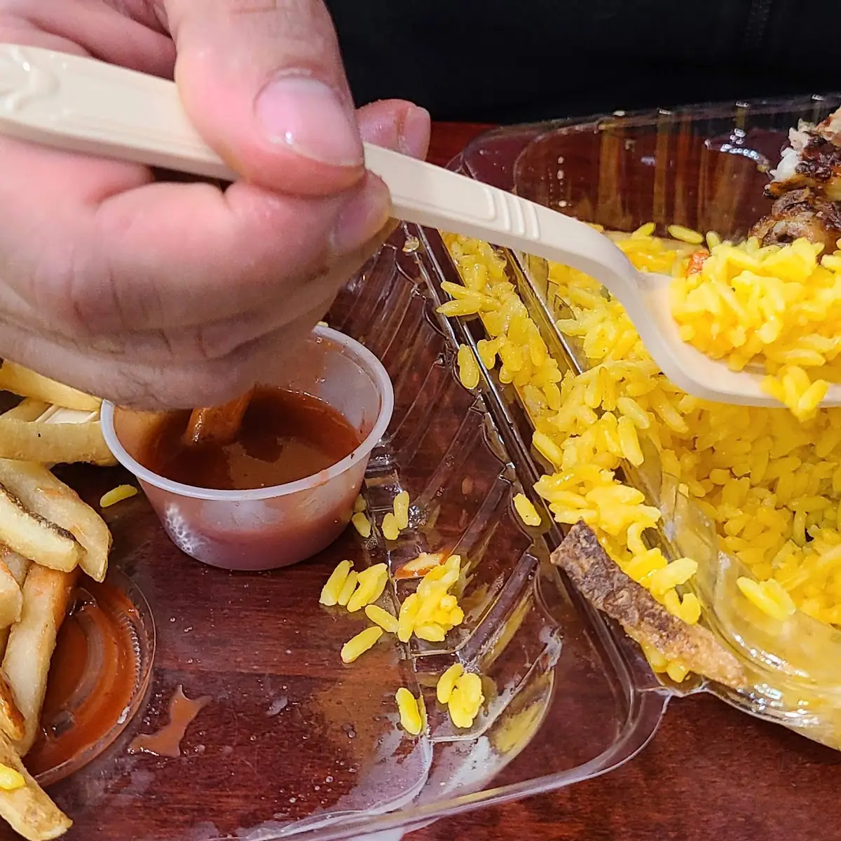 Mac & Cheese Smashed Potatoes Quarter Chicken