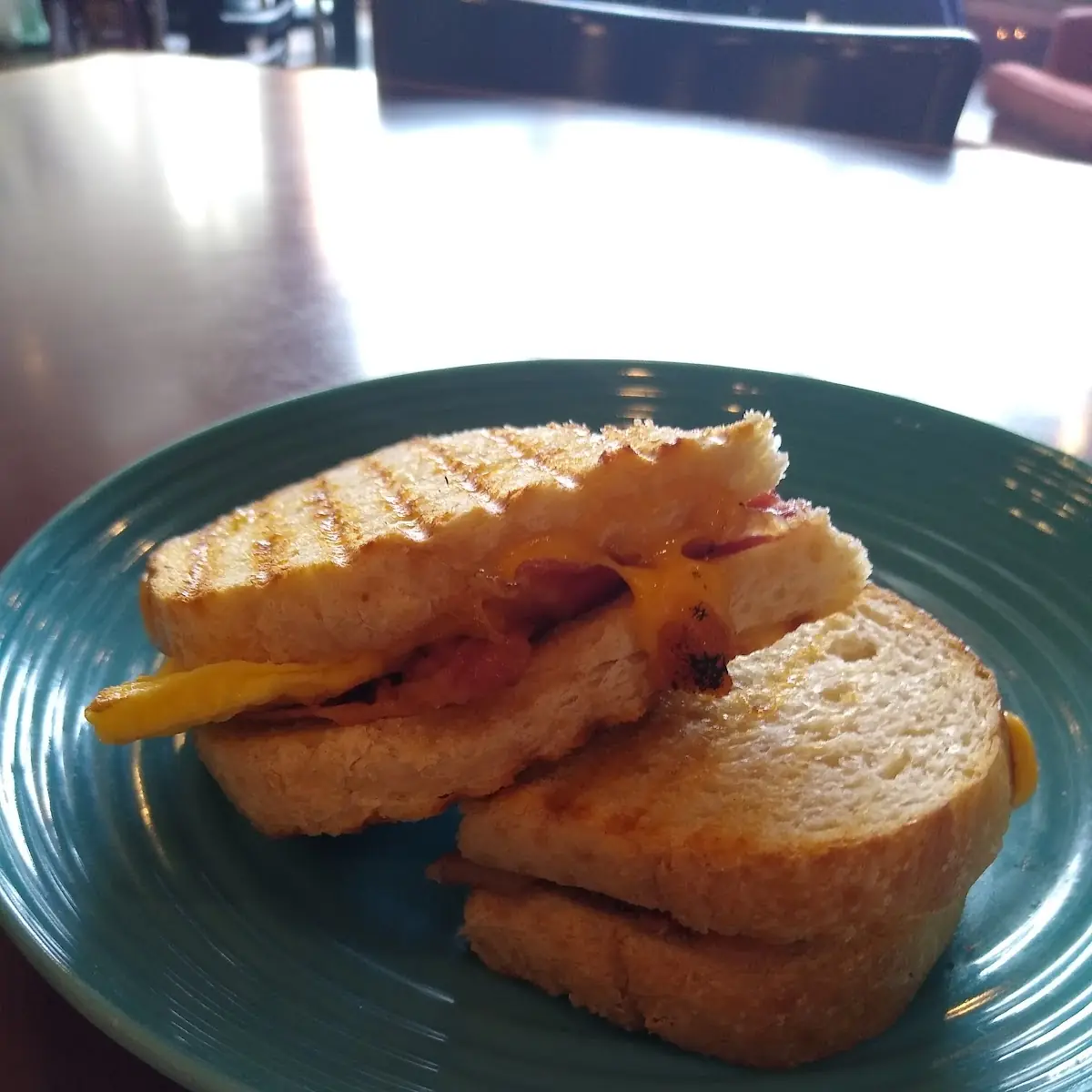 Bacon Egg and Cheddar Breakfast Sandwich