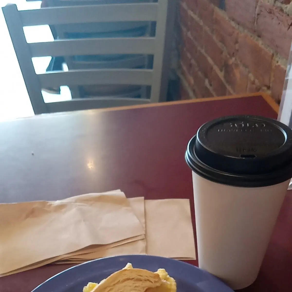 Sourdough Breakfast Sandwich with Turkey Sauage