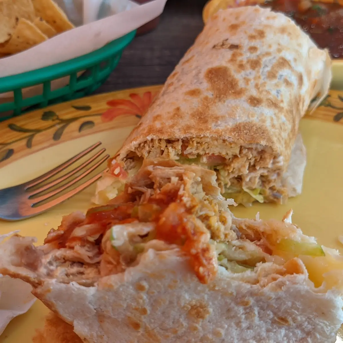 King Chicken Burrito