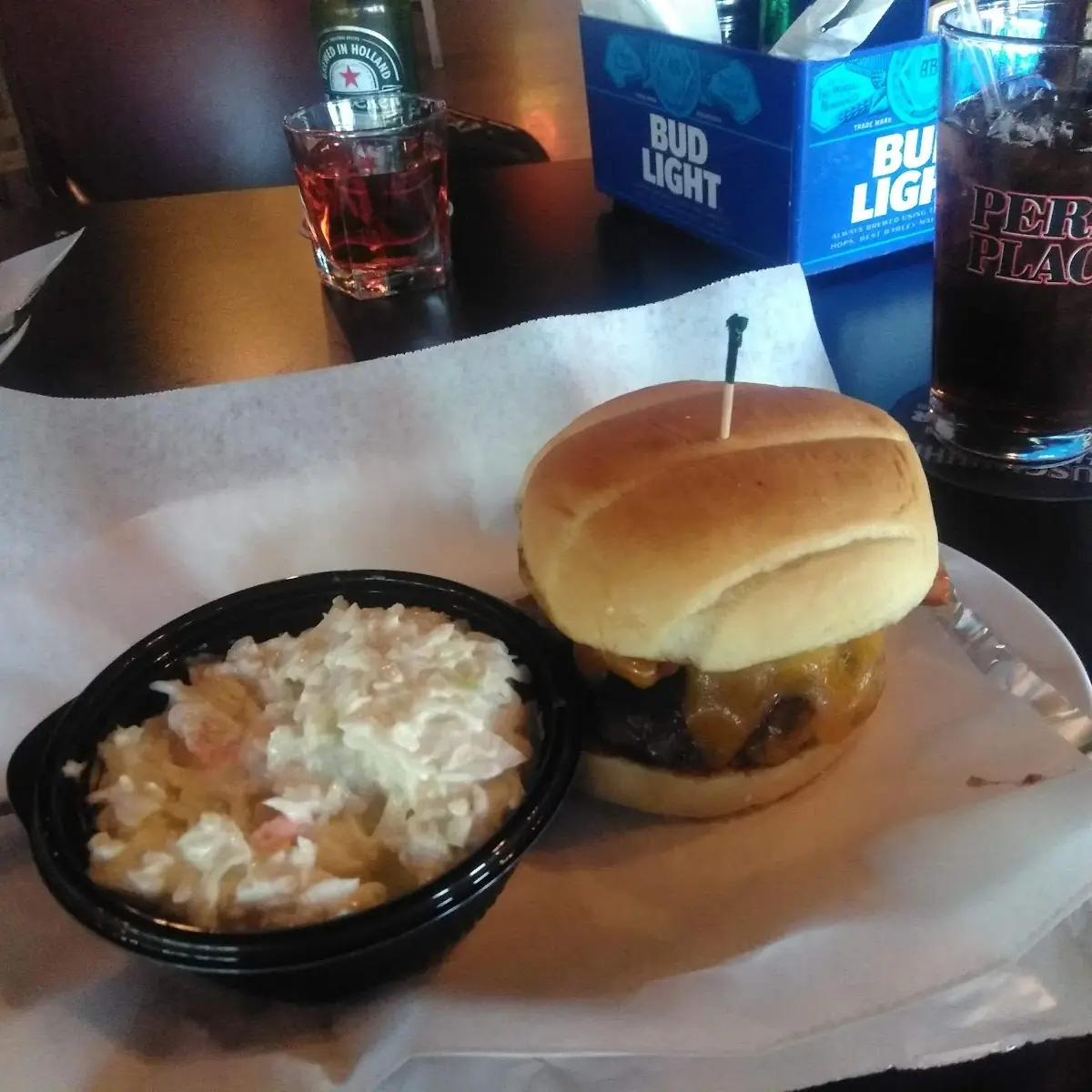 BBQ Bacon Cheeseburger Coleslaw
