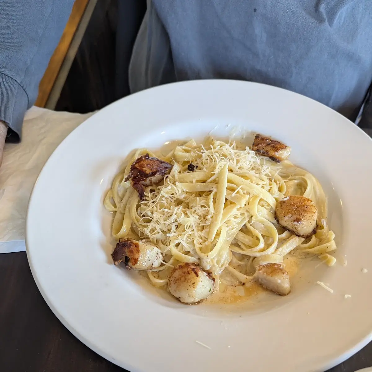 Crispy Chicken Truffle Alfredo