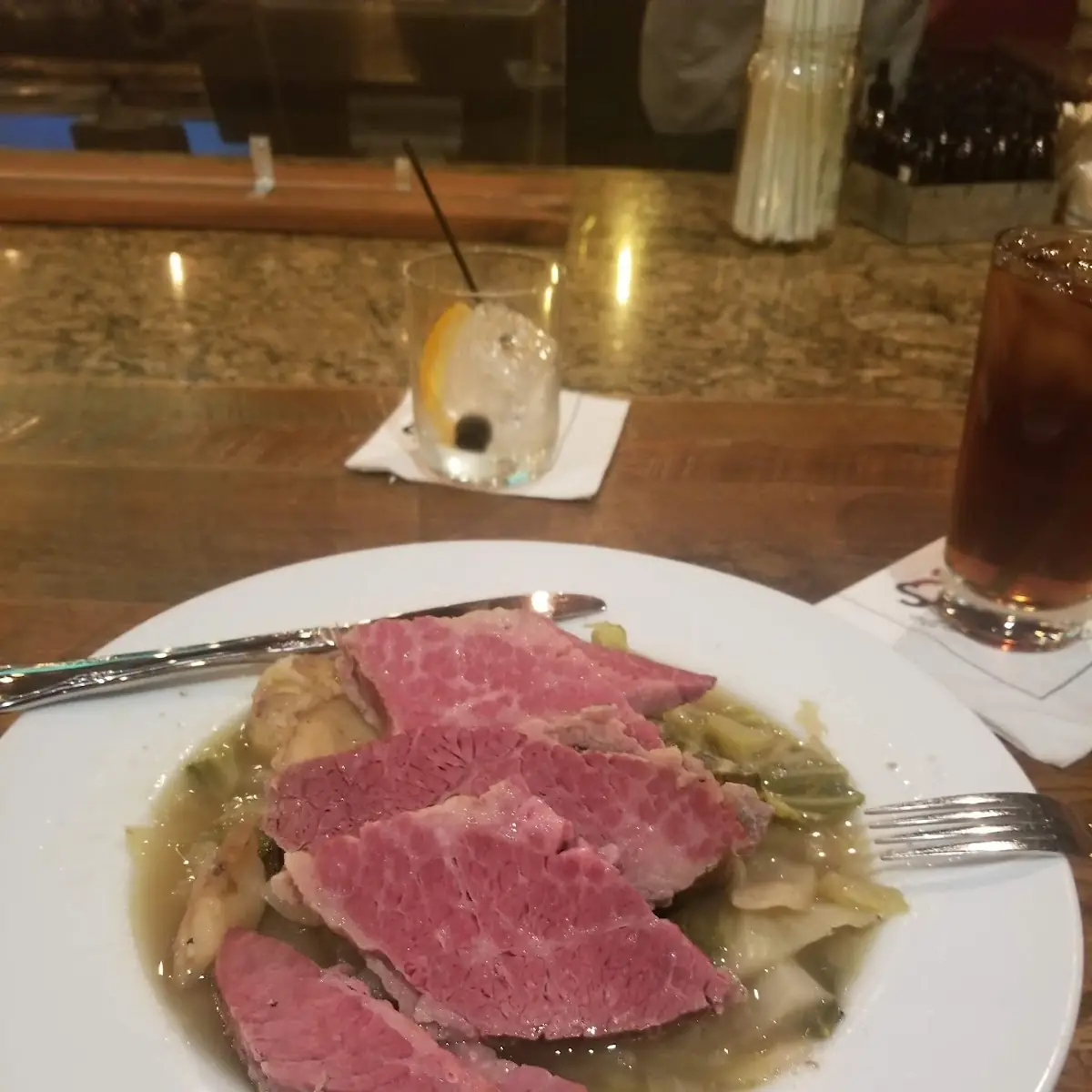 Corned Beef and Cabbage Special