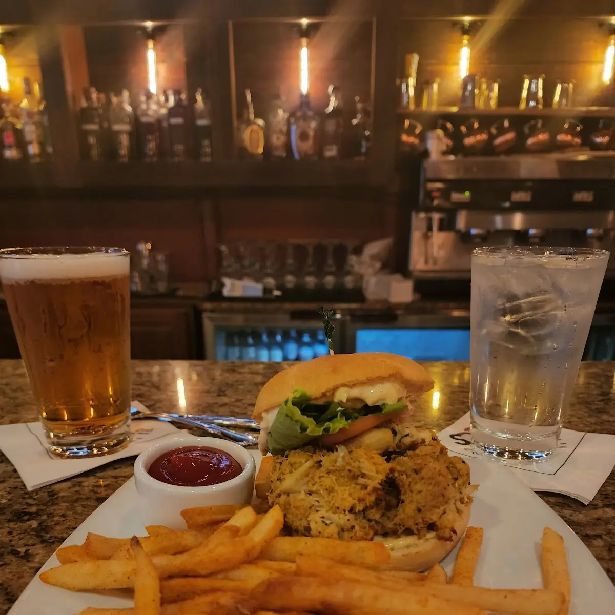 Crab Cake Sandwich