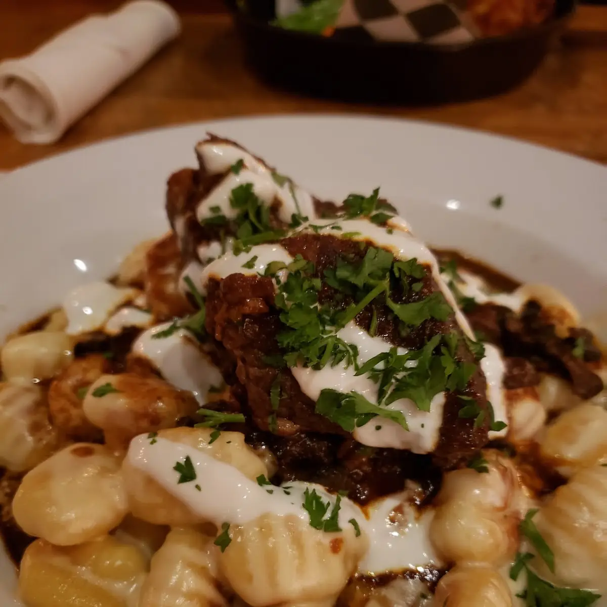 Short Rib Stroganoff