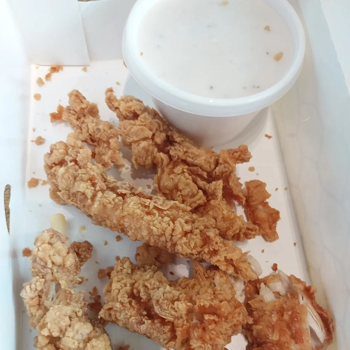 4 PC Express Tenders Dinner so Dry I Thow It Away