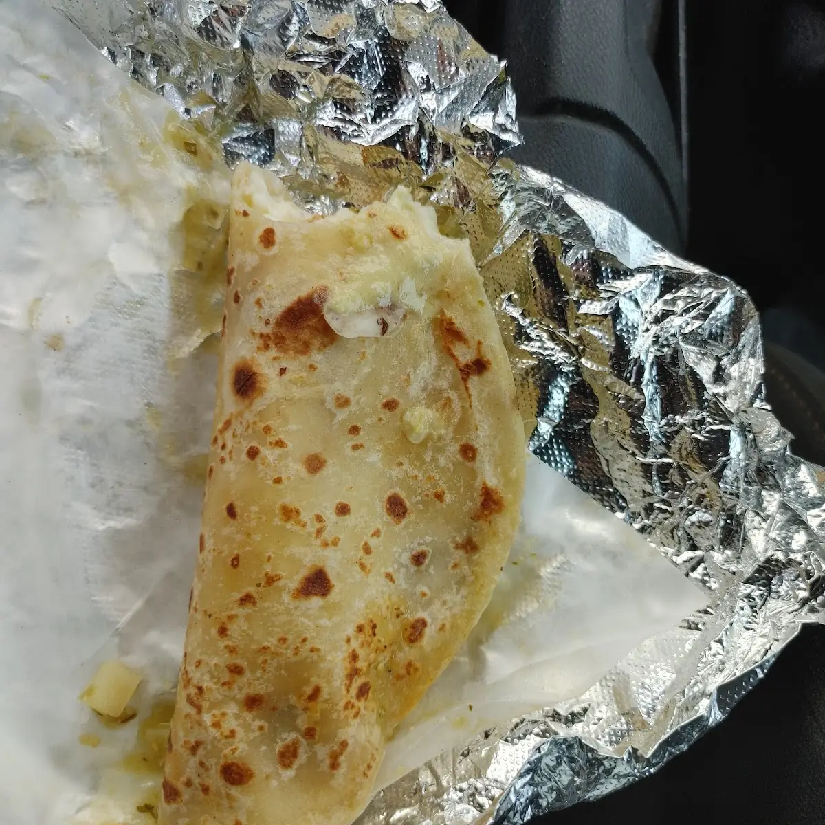 Ham Egg and Cheese Taco