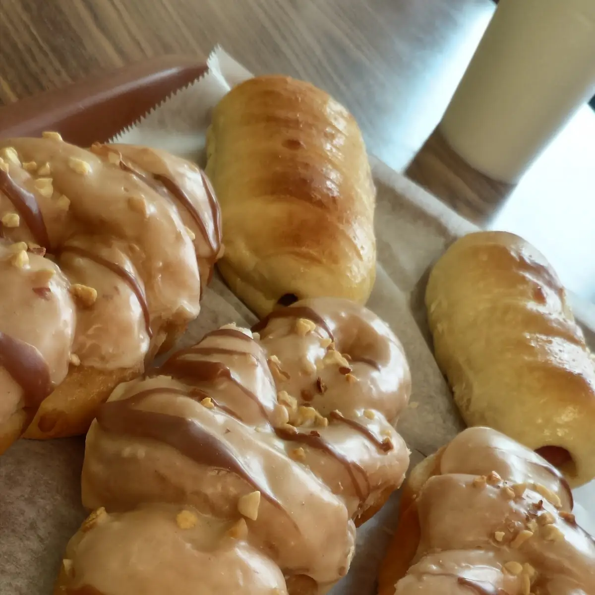 Bismark Bear Claw Cinnamon Roll Pine Cone