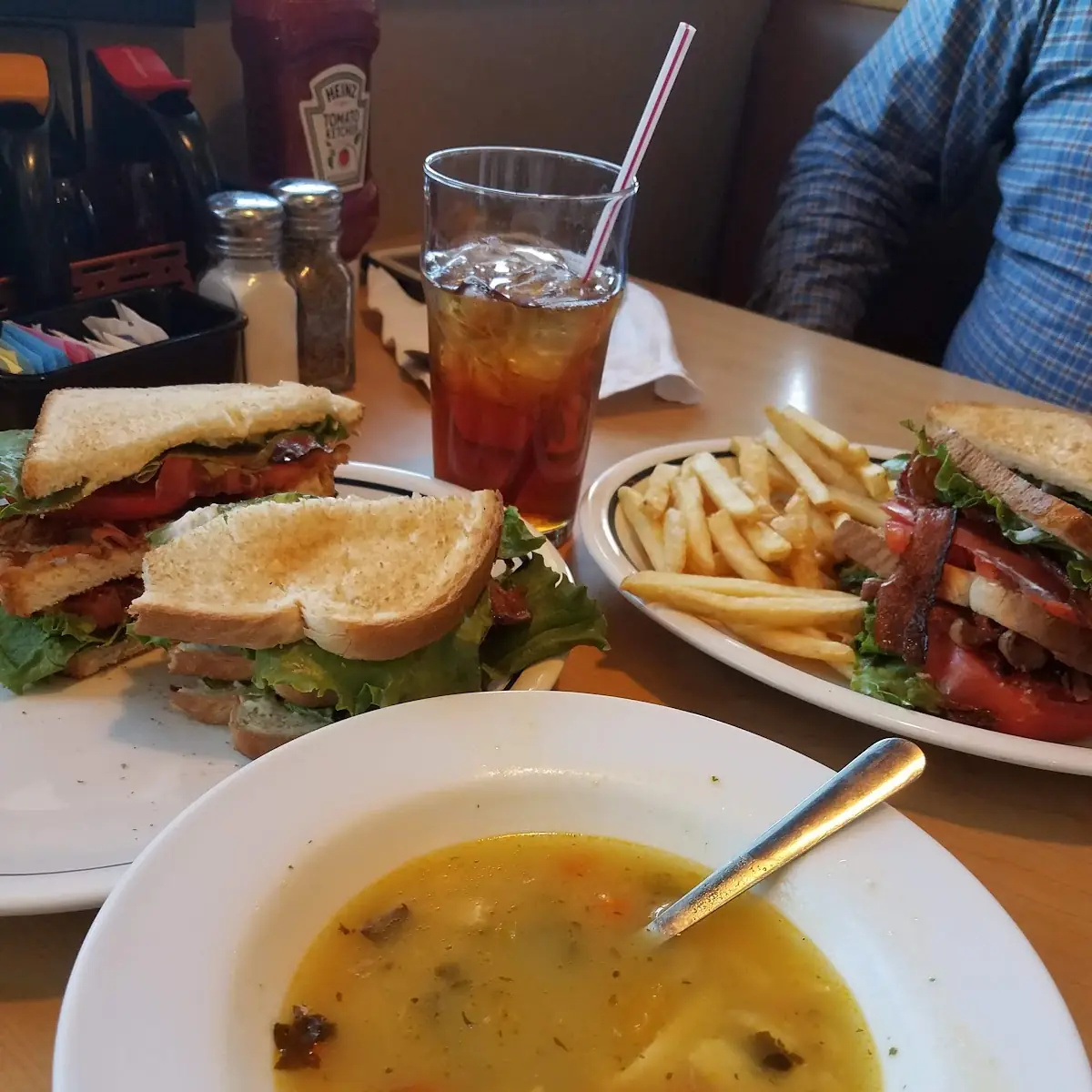 Chicken Soup blt Sandwich
