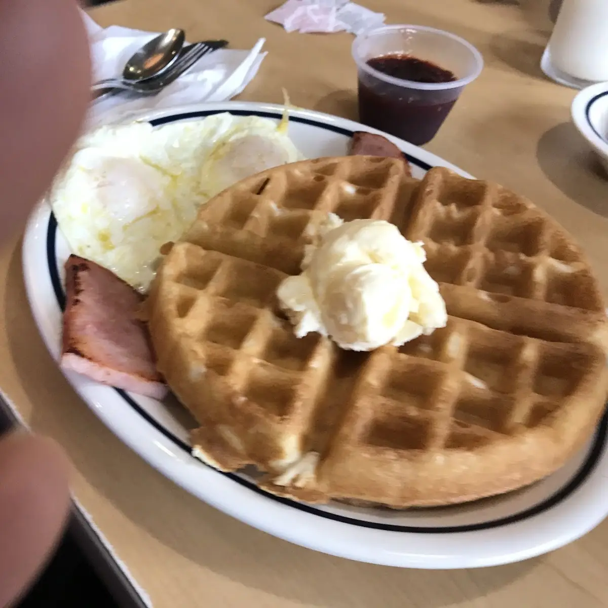 Gluten-Friendly Belgian Waffle Combo