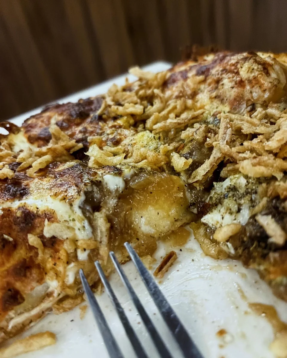 Pan Pizza à La Soupe à L’Oignon, Pan Américan Pizza