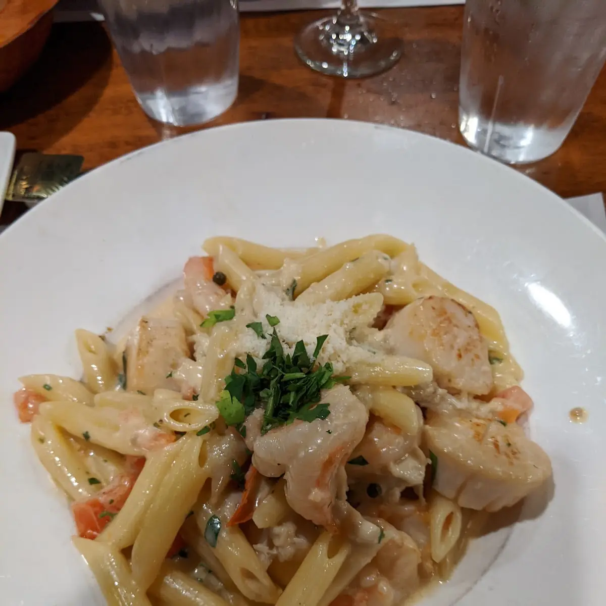 Shrimp Alfredo L