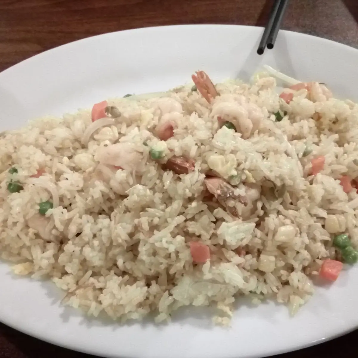 Combination Fried Rice Shrimp Beef & Chicken