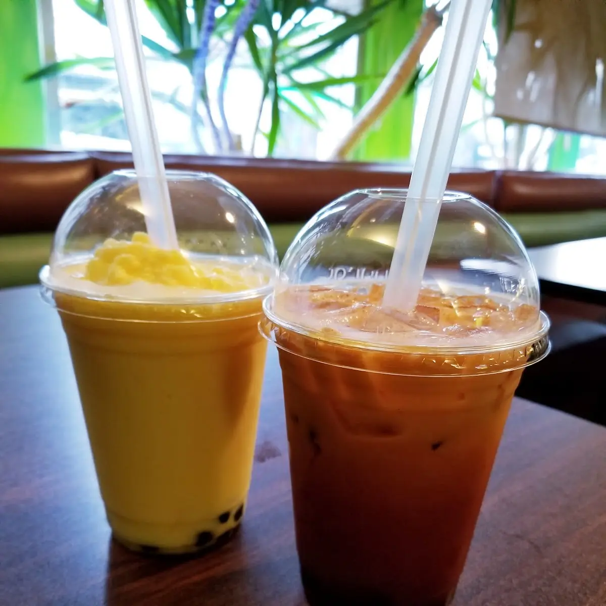 Thai Tea with Boba