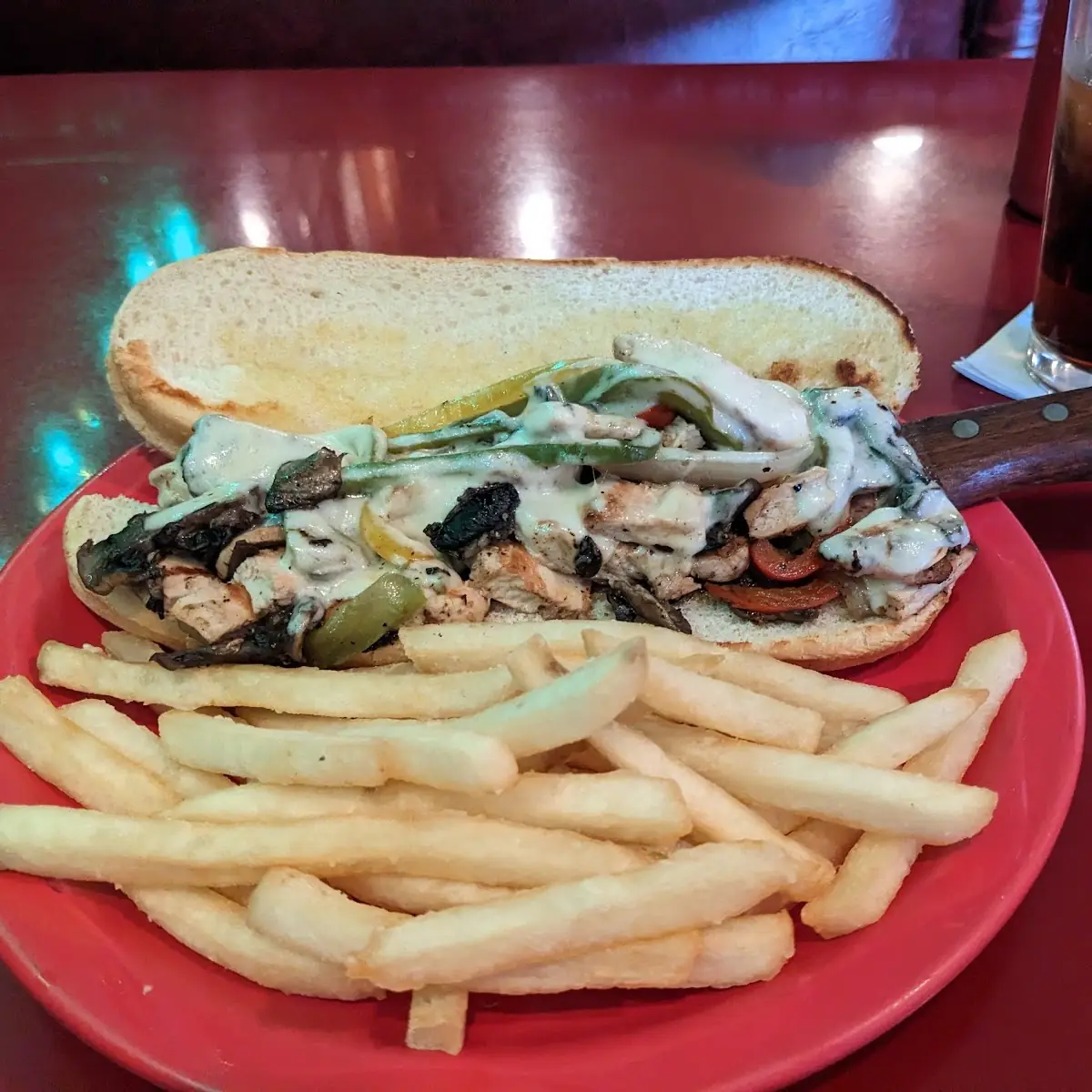 Chicken Philly Sandwich