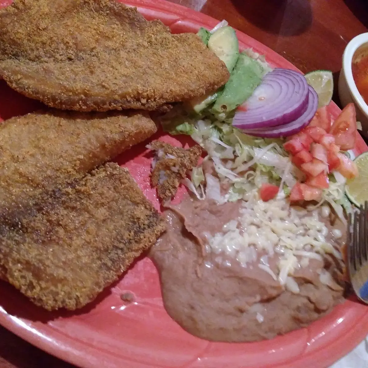 Tilapia Fillet with Beans