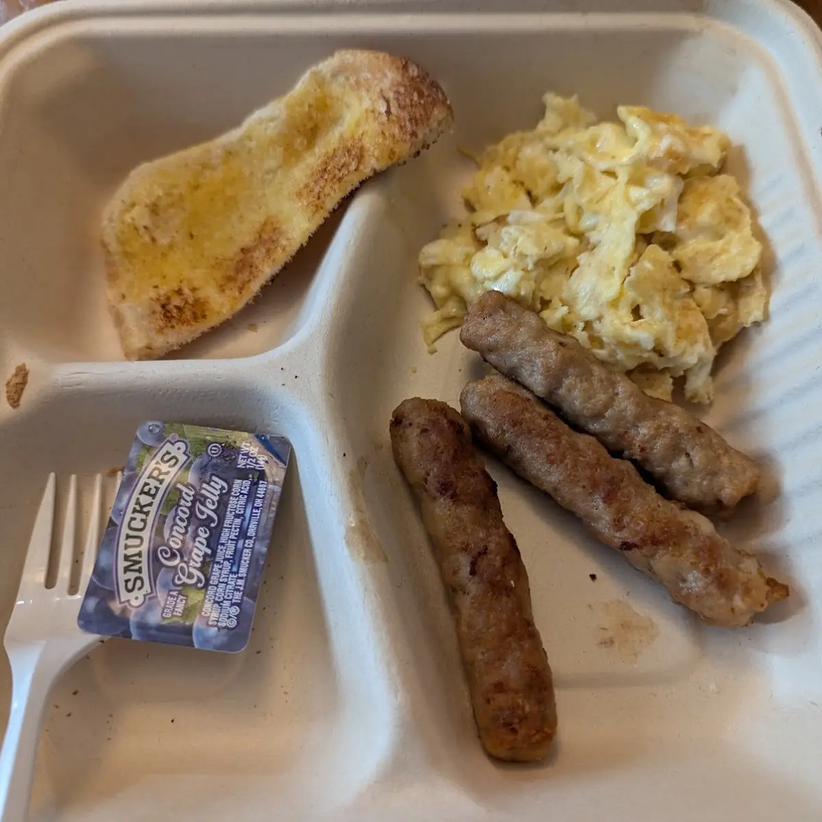 Sausage Egg Toast