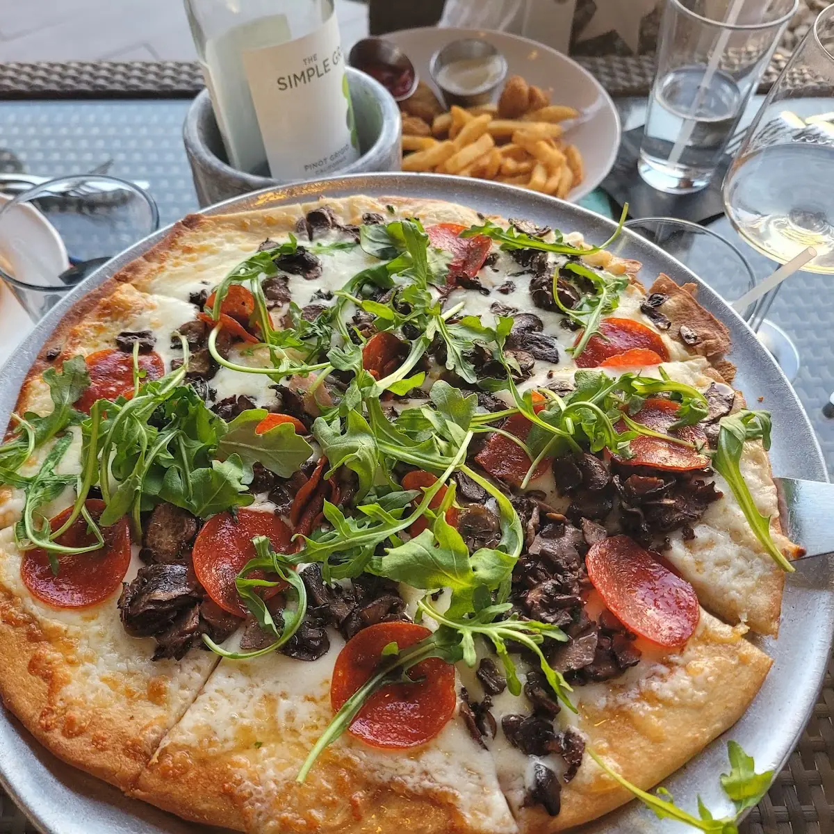 Wild Mushroom Pizza Add Pepperoni