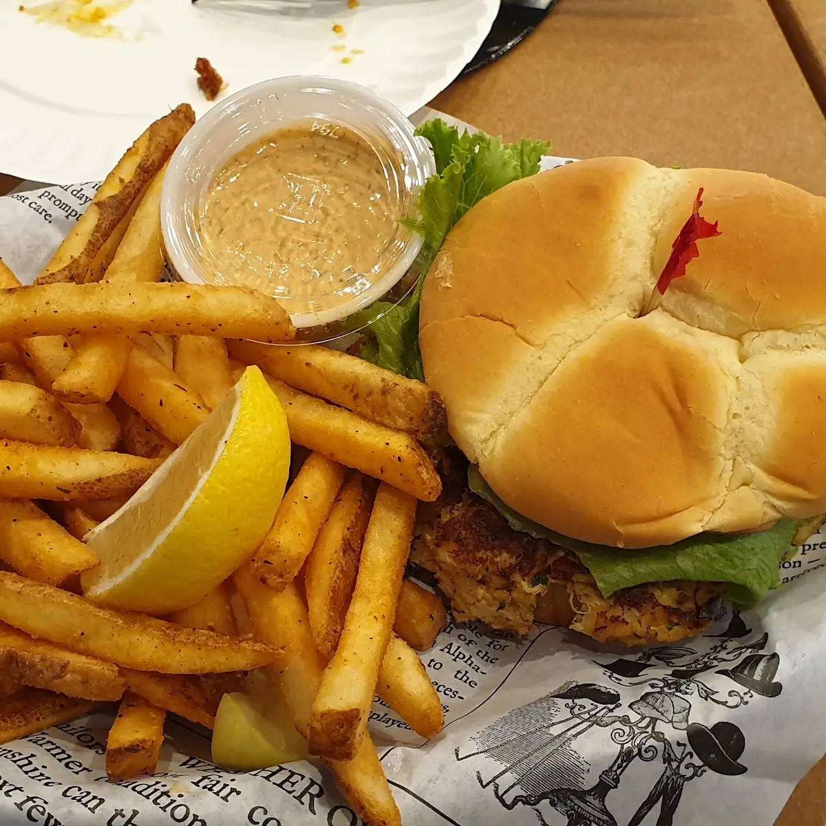 Crab Cake Sandwich