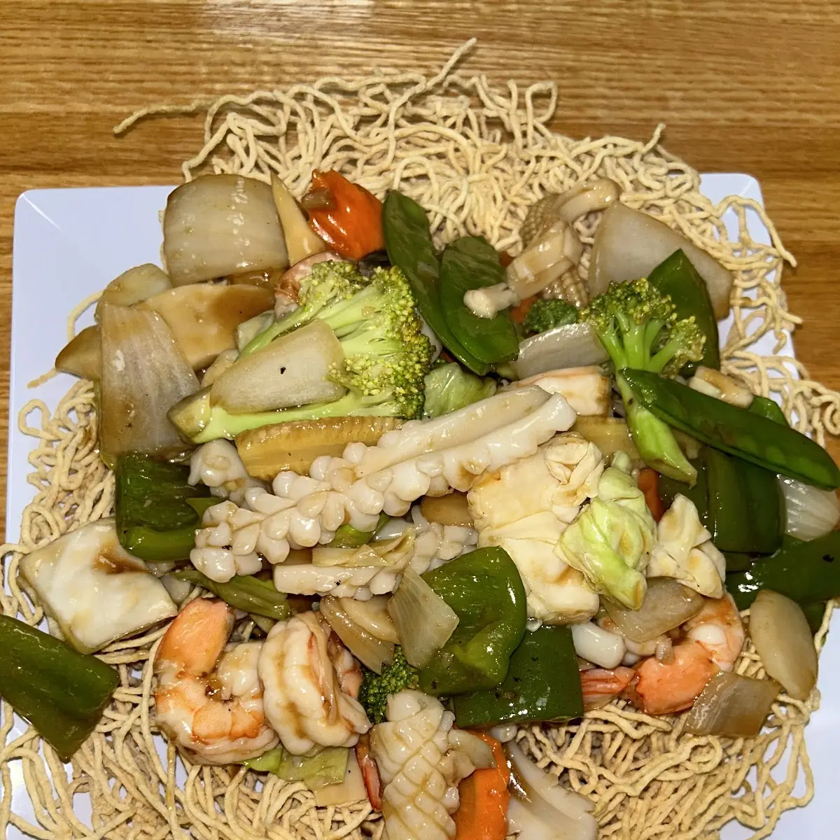 Mì Xào Giòn