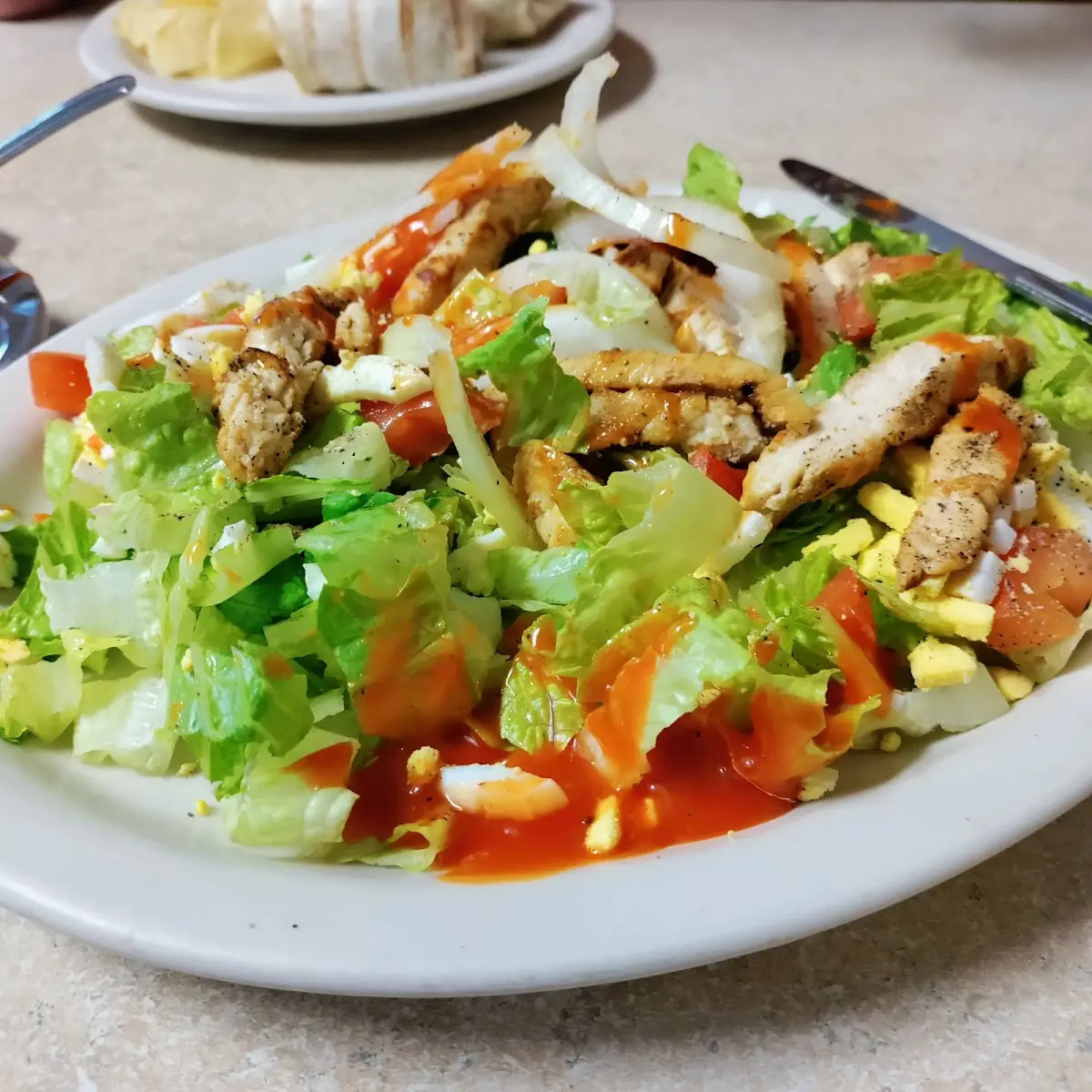 Grilled Cajun Chicken Salad