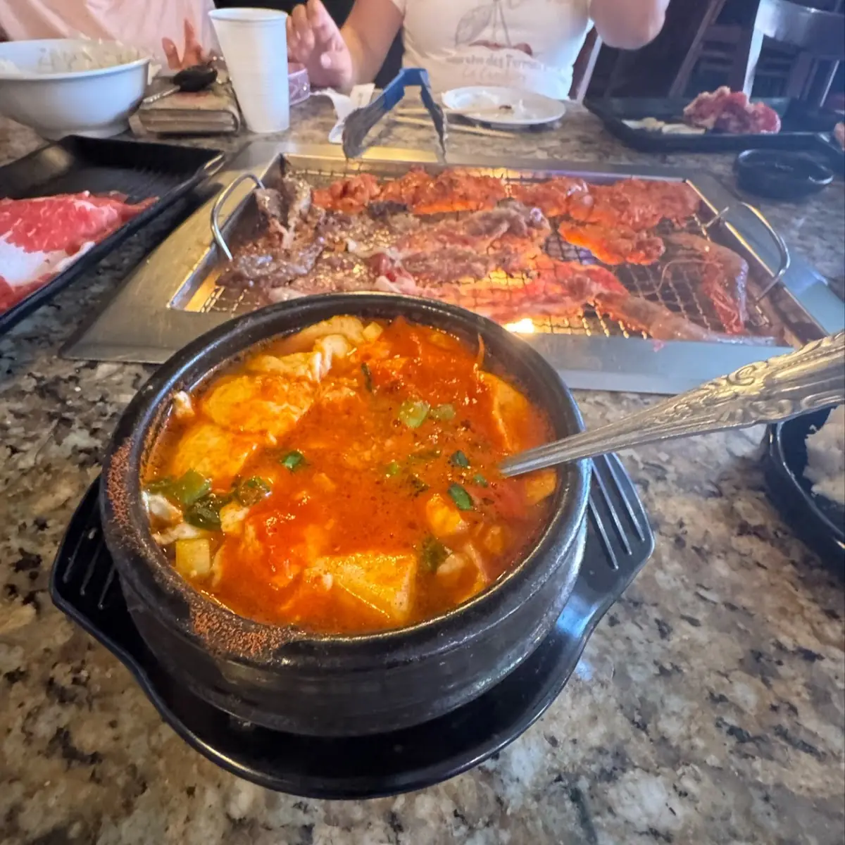Galbi Combo Tofu Soup
