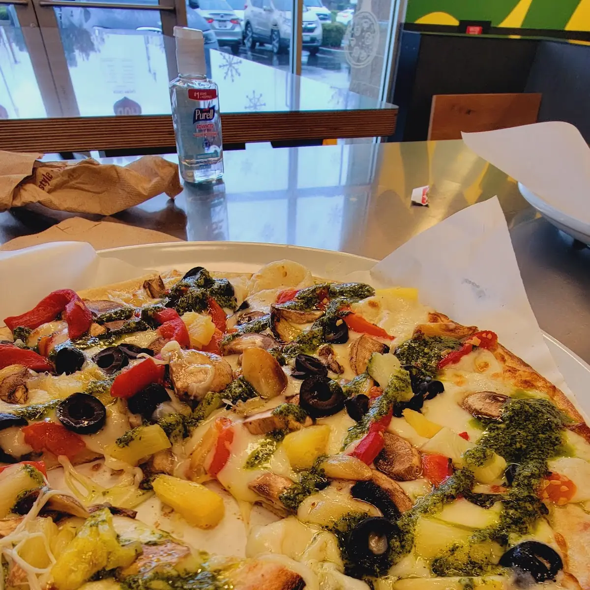 Veg Chicken Pizza