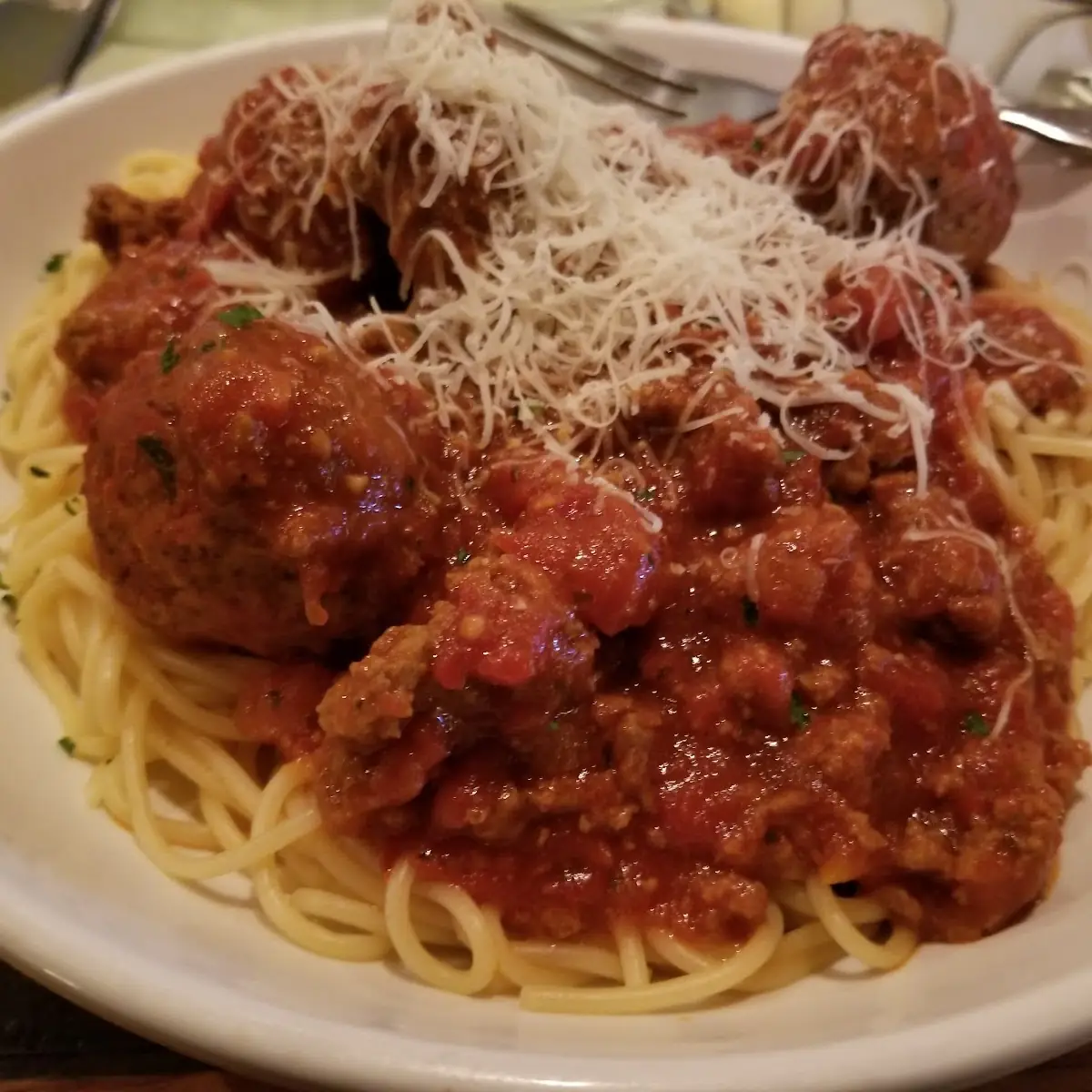 Spaghetti and Meatballs