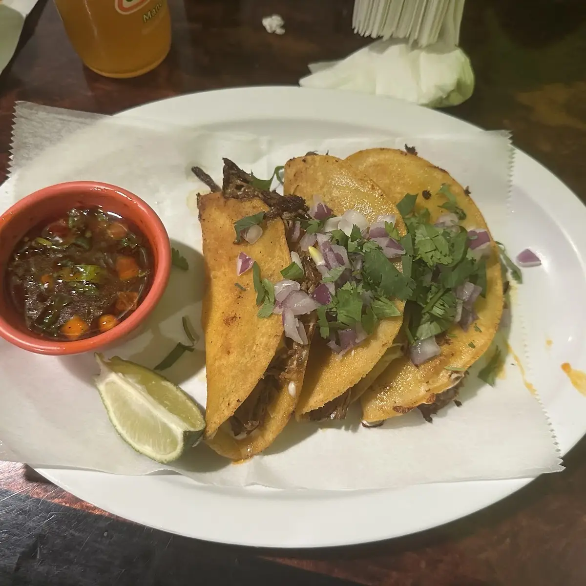Orden Tacos Birria