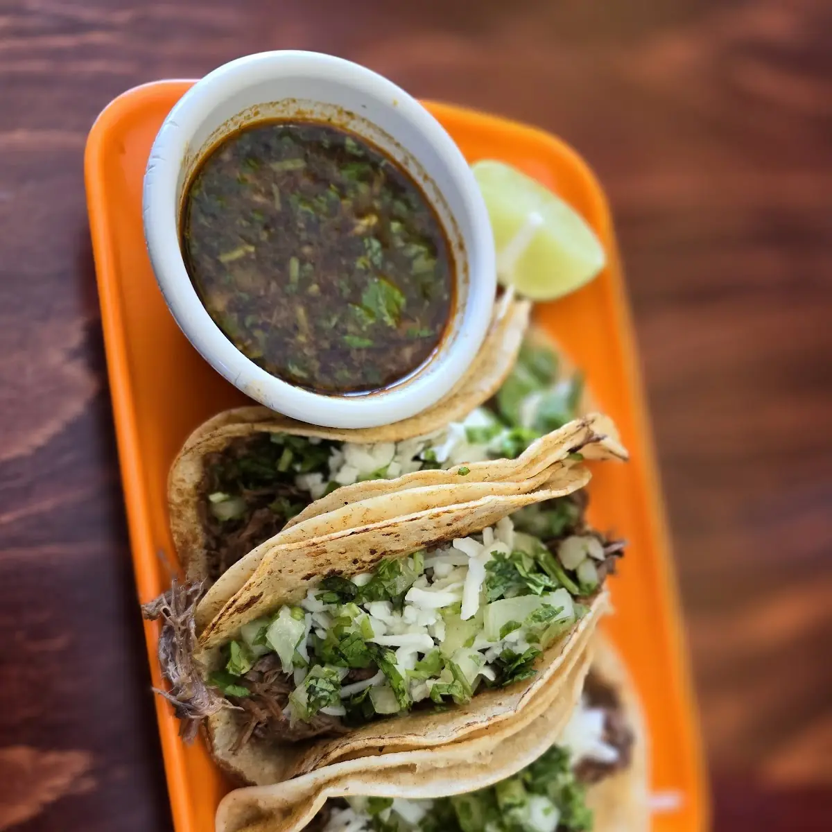 Birria Tacos with Consome